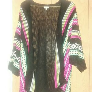 Colorful cardigan